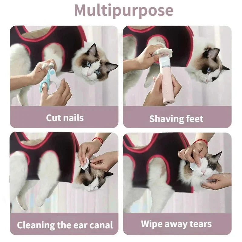 Pet Grooming Hammock for Small Dogs and Cats