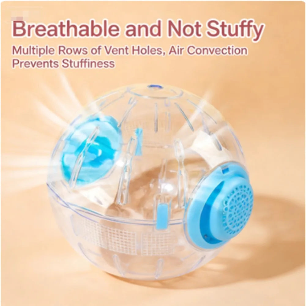 Clear Hamster Exercise Ball for Small and Medium Hamsters