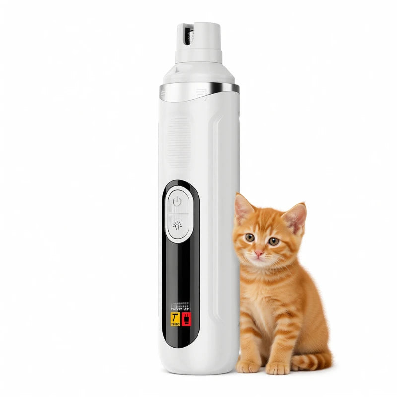 LED Display Pet Nail Grinder for Dogs and Cats