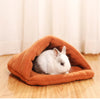 Lit-Tanière en Polaire Doux pour Petits Animaux