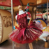 Sequin Princess Dress with Crystal Bow for Small & Medium Dogs