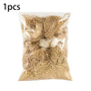 Natural Bird Nesting Material Fiber Blend for Canaries, Finches & Parrots