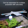 Lampe LED à pince pour aquarium, spectre complet