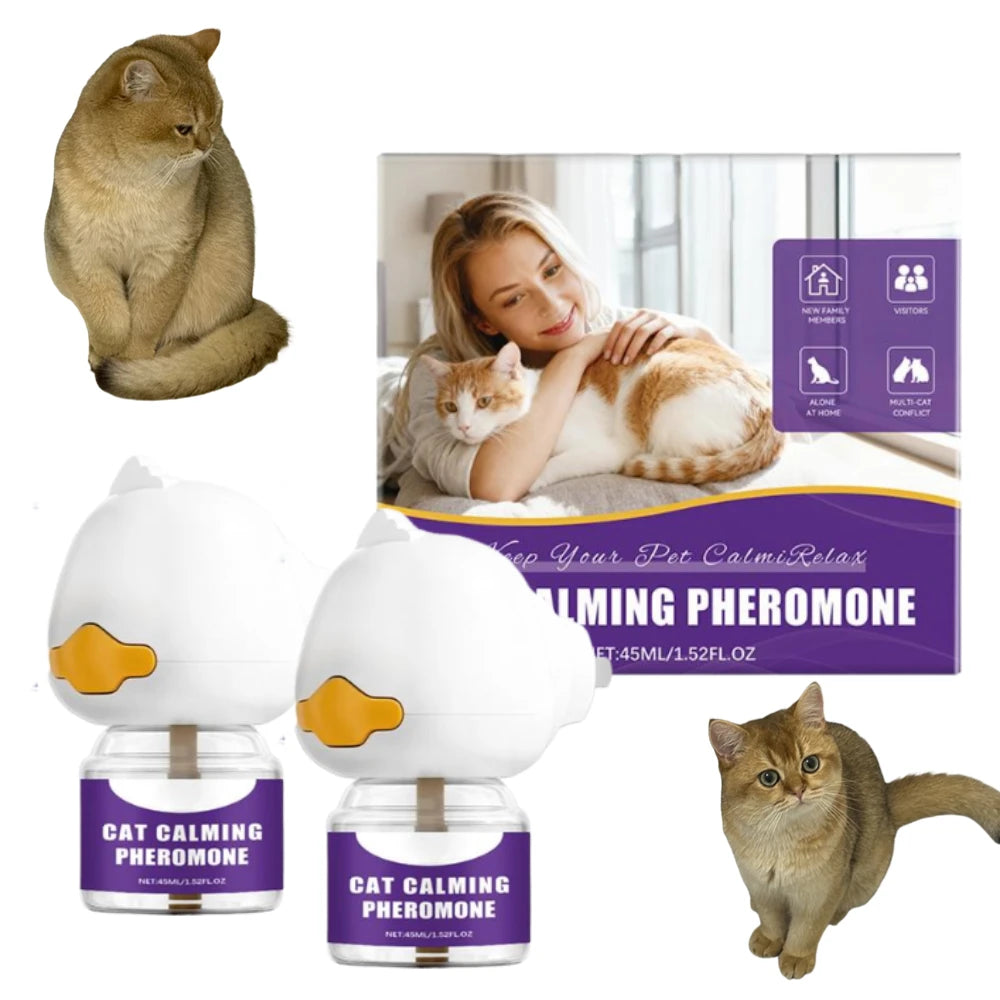 Cat Pheromone Diffuser – Calming Plug-in for Anxiety & Stress Relief
