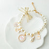 Pearl Bow Rhinestone Pet Collar for Small Dogs and Cats