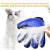 Pet Hair Remover Gloves – Dog & Cat Grooming Brush