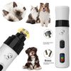 Quiet Rechargeable Electric Nail Grinder for Dogs and Cats