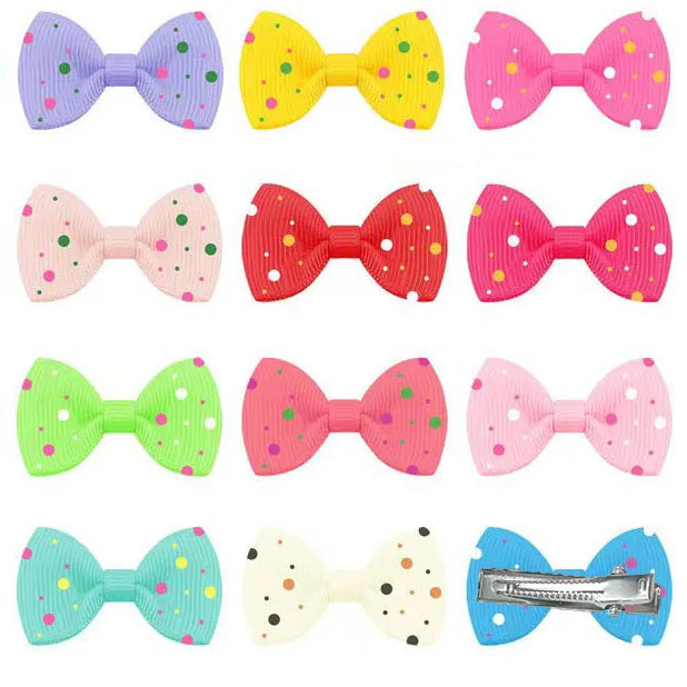 Pet Hair Bow Clips for Dogs and Cats
