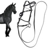 Mors en cuir PU ajustable pour cheval