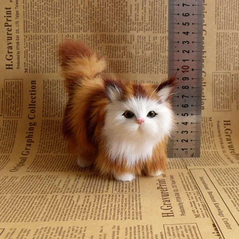 Peluche Chat Réaliste