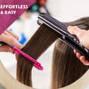 Folding V-Shaped Detangling Comb for Hair Styling