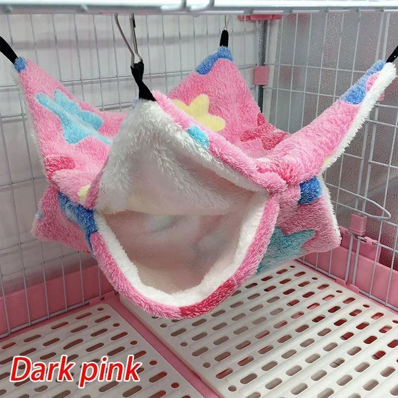 Hamac Double Couche pour Petits Animaux