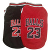 Breathable Mesh Basketball Jersey for Dogs