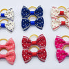 Pet Hair Bows with Elastic Bands (100-Pack)