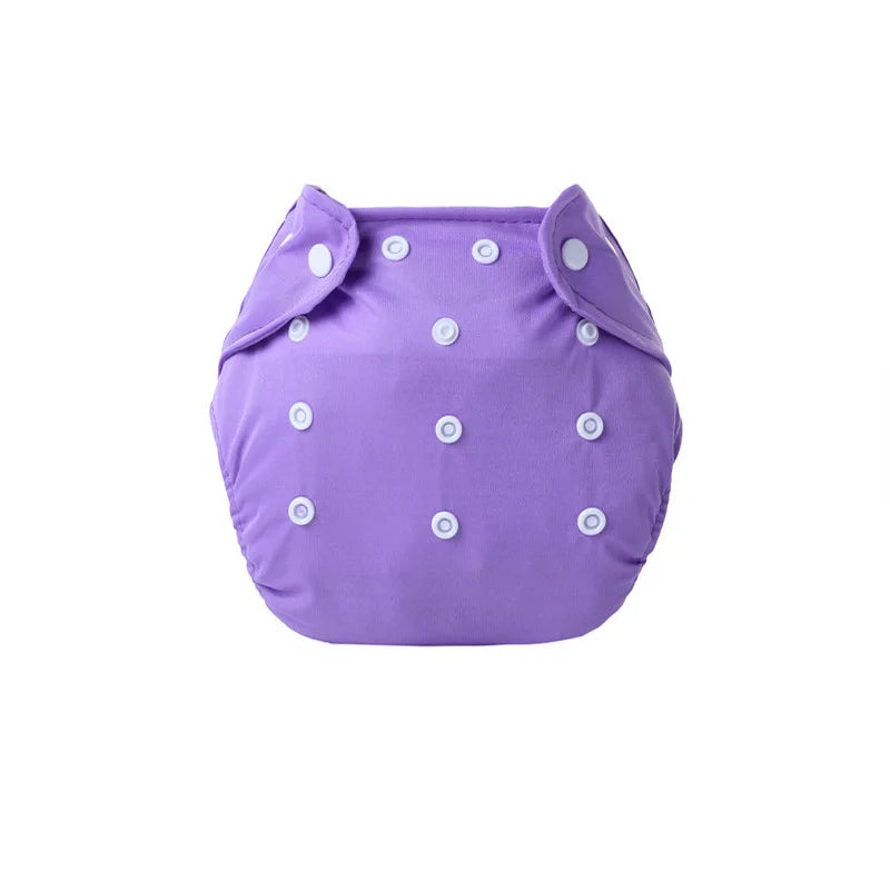Eco-Friendly Reusable Cotton Cloth Diapers with Adjustable Fit