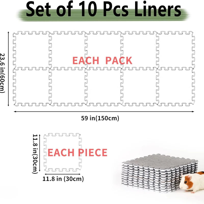 Small Pet Warming Mat – Soft EVA Foam Sleeping Pad for Guinea Pigs, Hamsters & Rabbits