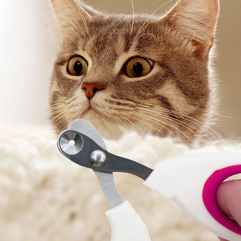 Coupe-ongles pour chats avec prise antidérapante