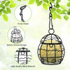 Hanging Metal Bird Feeder with Hook