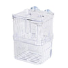Acrylic Fish Breeding Isolation Box with Double Compartments