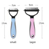 Double-Sided Stainless Steel Pet Grooming Comb