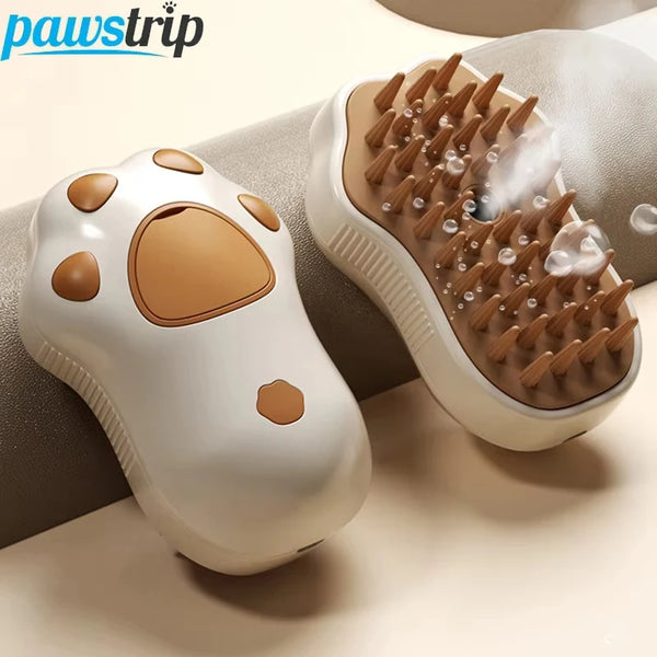 3-in-1 Steam Pet Grooming Brush