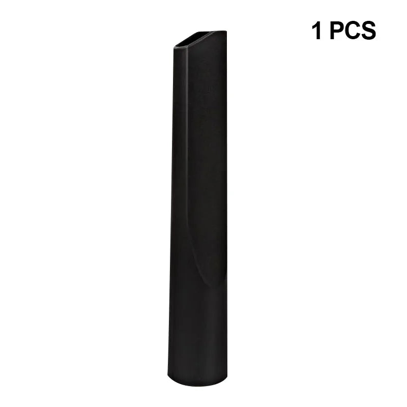 Black vacuum cleaner crevice nozzle brush with a 32/35mm adapter
