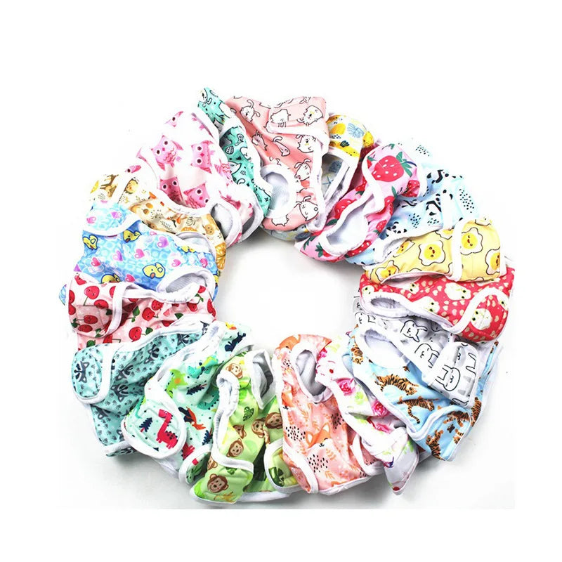 Reusable Washable Dog Diapers for Female Dogs in Heat