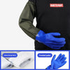 Extended Waterproof Rubber Gloves for Dishwashing, Car Washing & Labor Tasks