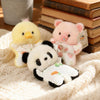 Adorable Cartoon Bean Bag Plush Toy – Soft Forest Animal Stuffed Doll