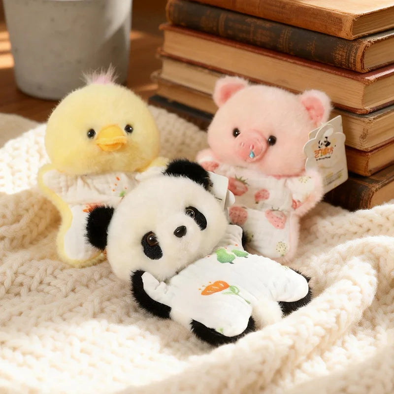 Adorable Cartoon Bean Bag Plush Toy – Soft Forest Animal Stuffed Doll