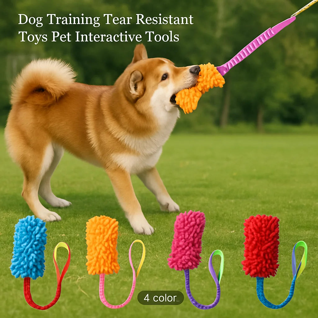 Durable Plush Rope Chew Toy for Aggressive Chewers