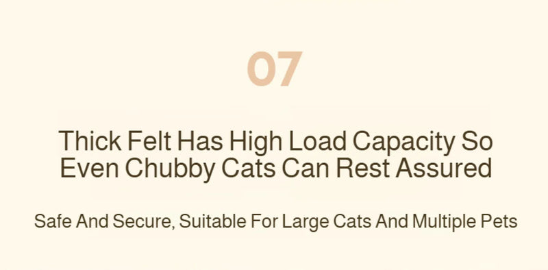 بيت قطط مغلق شتوي مع فتحة شجرة ولوح خدش متعدد الطبقات