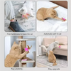 360° Rotating Feather Cat Teaser Wand with Bell