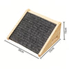 Solid Wood Pet Stairs with Non-Slip Steps for Small Dogs & Cats