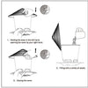 Automatic Bird Feeder with Nut Dispenser for Outdoor Hanging