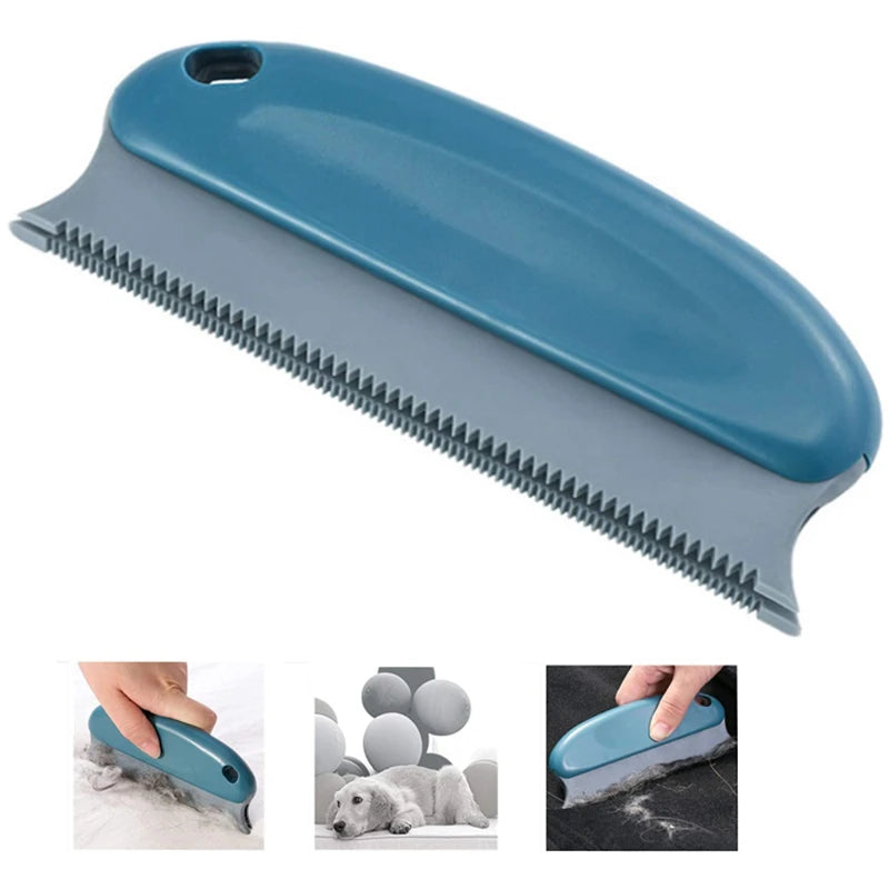 Dual-Sided Lint & Pet Hair Remover Brush