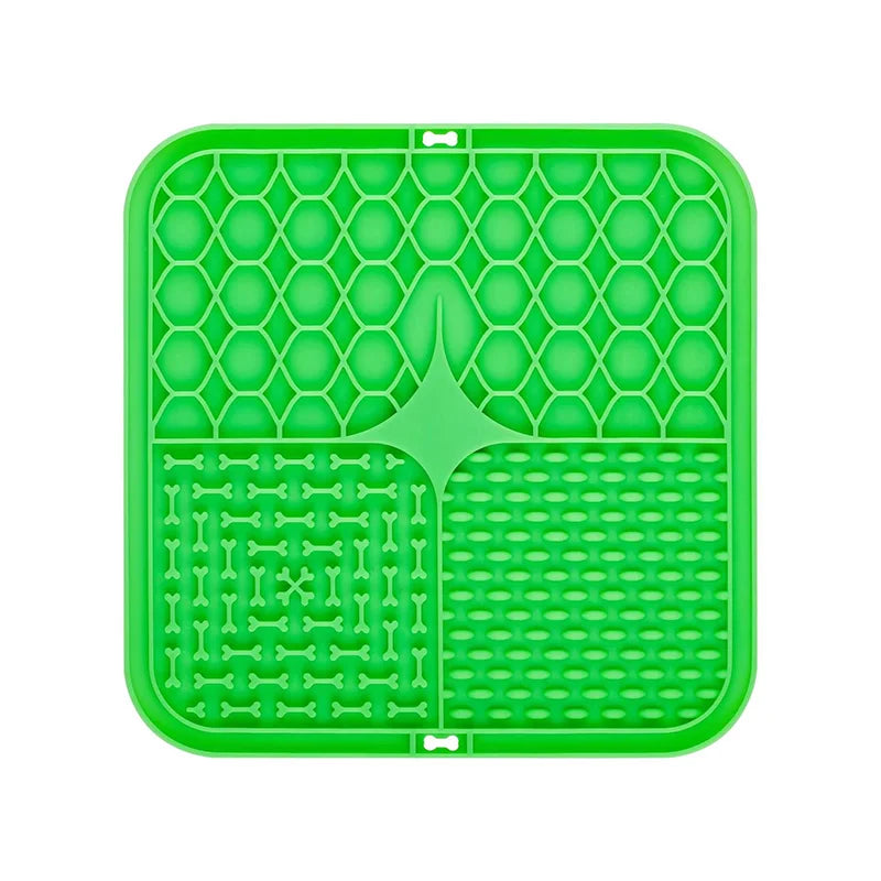 Food-Grade Silicone Pet Lick Mat with Suction Cups