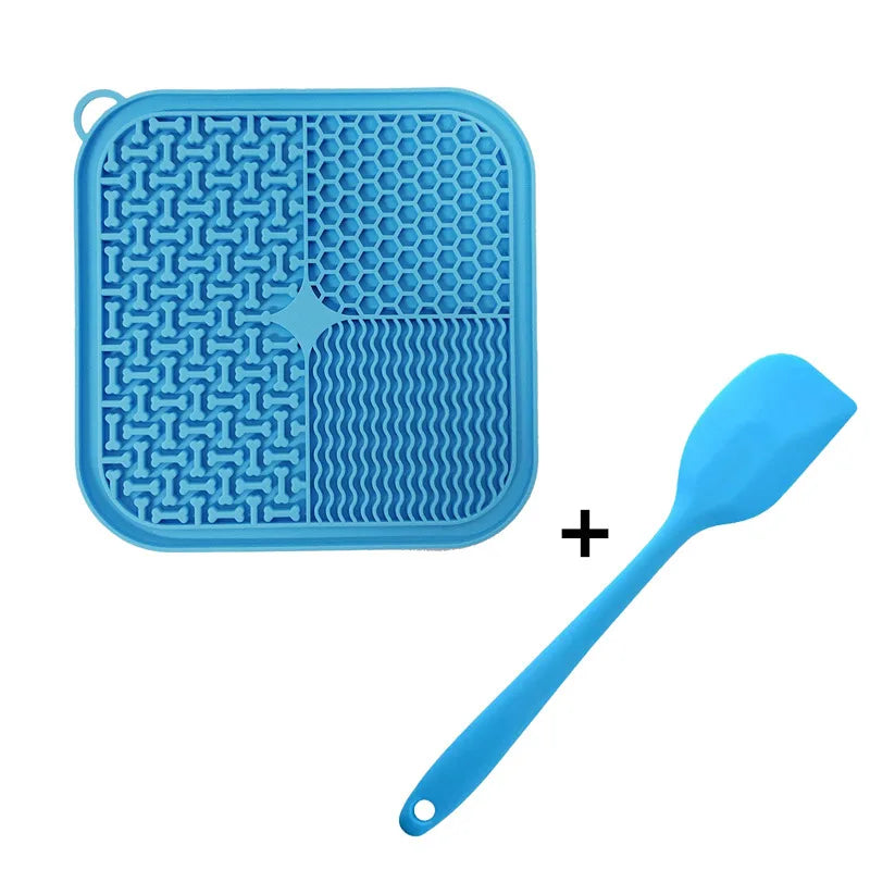 Dog & Cat Licking Mat – Silicone Slow Feeder for Anxiety Relief and Fun Treats