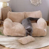 Machine Washable Cat Sofa Bed with Removable Cover