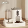 2in1 Cat Food and Water Dispenser Automatic Feeder