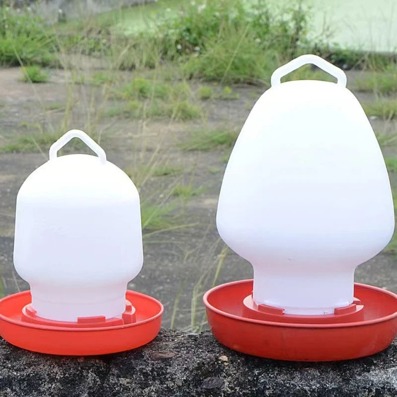 Automatic Chicken Feeder and Waterer Fountain