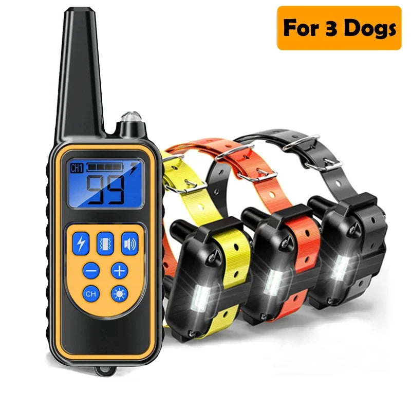 Rechargeable Dog Training Collar with Remote Control