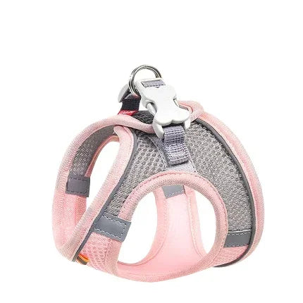 Breathable Adjustable Dog and Cat Harness Vest with Reflective Safety
