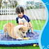 Anti-Slip Dog Splash Pad with Sprinkler for Summer Water Play