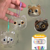 Pet Hair Keepsake Memorial Keychain Bottle