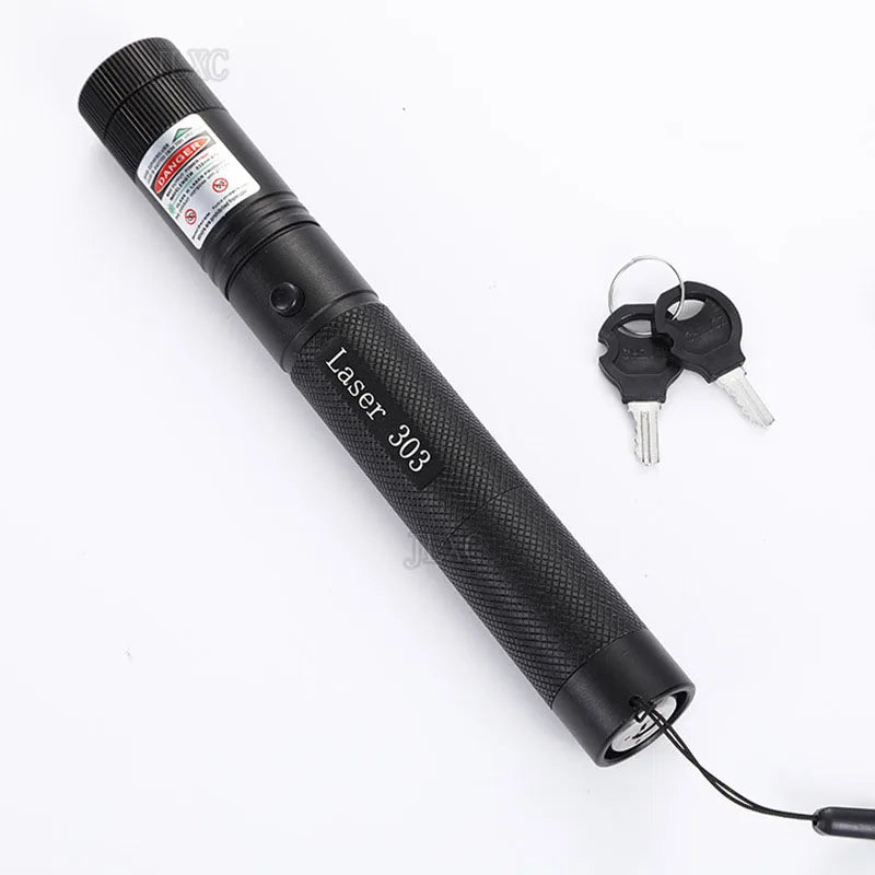 High-Power Green Laser Pointer for Presentations & Pet Play