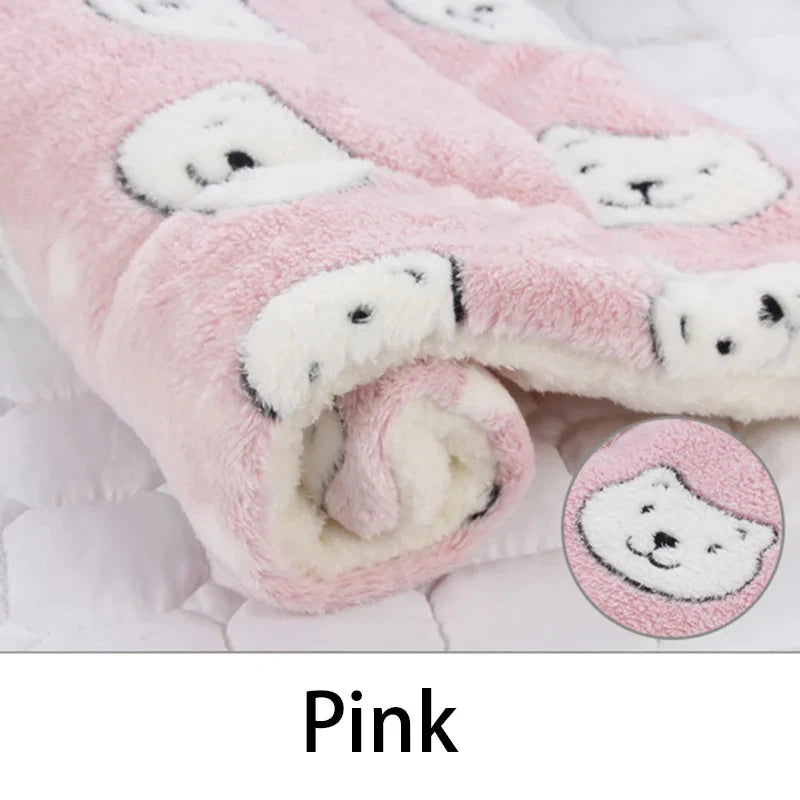 Tapis de Sommeil pour Animaux en Flanelle