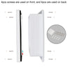 Pet Door with 4-Way Lock for Cats and Dogs - Secure, Weatherproof Flap