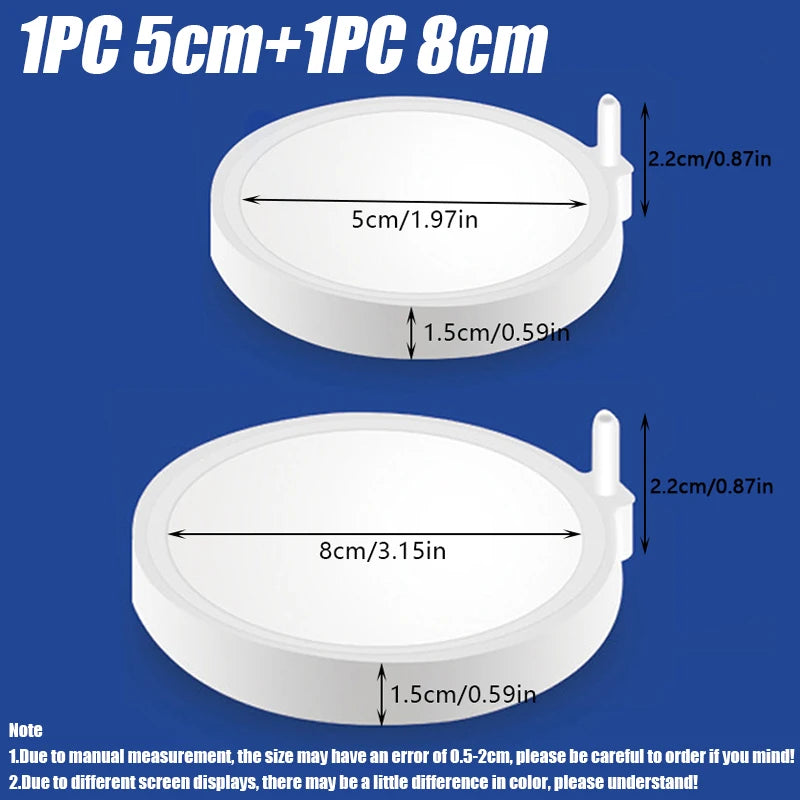 Aquarium Air Stone Disc Diffuser for Fish Tanks & Hydroponics