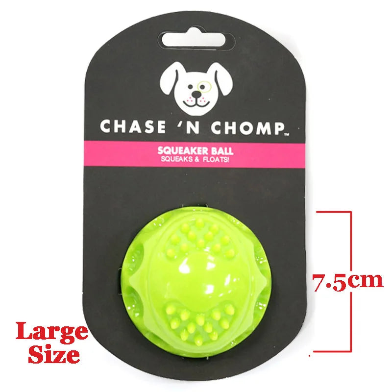 Interactive Squeaky Bouncing Ball for Dogs